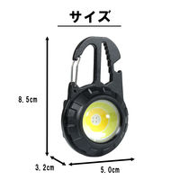 ビックマン LEDミニミニポケットライト 充電式 縦丸 BPLM-05 1個（直送品）