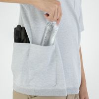 GLADIATOR G-437 ５ポケット 半袖ワッフルＴシャツ 5L ネイビー コーコス信岡 1着（直送品）