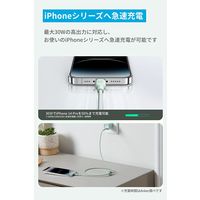 Anker Lightningケーブル 0.9m USB（C）[オス] - ライトニング[オス] エコフレンドリーナイロン 1本
