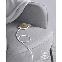 Anker Lightningケーブル 0.9m シリコン USB（C）[オス] - ライトニング[オス] ホワイト 1本