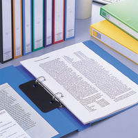 リヒトラブ リングファイル A4タテ 背幅36mm 水 F877U-14 1セット（10冊入）