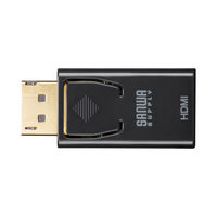 サンワサプライ DisplayPort-HDMI 変換アダプタ(4K/60Hz対応) AD-DPPHD02 1個（直送品）