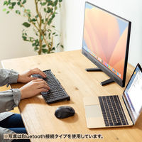 サンワサプライ ワイヤレス折りたたみフルキーボード(ブラック) SKB-WL35BK 1個