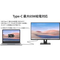 JAPANNEXT 28インチワイド4K液晶モニター Type-C対応/上下昇降機能/縦横回転機能 1台