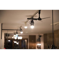 BRID ダクトレールファン　Φ40cm　ブラック 327619 1台（直送品）