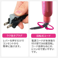 テスコム TS430AーAマイナスイオンヘアーアイロン TS430AーA 1台