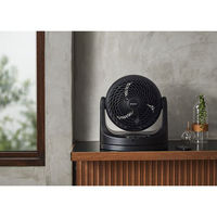 アイリスオーヤマ サーキュレーター 14畳 首振り マカロン型　PCF-MKC18-B　ブラック PCF-MKC18-B 1台（わけあり品）