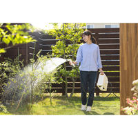 アイリスオーヤマ フルカバーホースリール スリムHG 10M ホワイト FSHG-10 1台