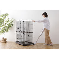 アイリスオーヤマ ペットケージ ウォールナット PEC-902V 1台