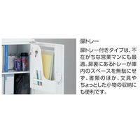 【組立設置込】コクヨ エディア パーソナルロッカー オートダイヤルロック 6人用 下置 BWU-RN62ADE79SAWNN-K 1台（直送品）