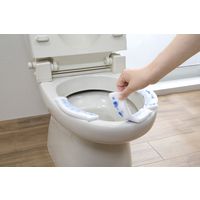 サンコー トイレ 汚れ防止 おしっこ吸う パット 1箱 100コ入 掃除 飛び散り 臭い対策 リーフ箱 日本製 AA-28