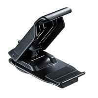 サンワサプライ スマートフォン用クリップ型車載ホルダー（強力ゲル吸盤） CAR-HLD9BK 1個（直送品）