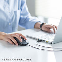 サンワサプライ 有線ブルーLEDマウス MA-BL114BL 1個