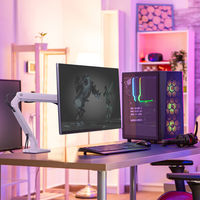 エルゴトロン MXV モニターアーム スリムタイプ ホワイト 34インチ(3.2～9.1kg)まで VESA規格対応 45-486-216 1台