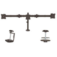 Startech.com 3面モニター多関節アーム トリプル液晶ディスプレイアーム 最大24 ARMTRIO 1個