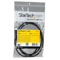 Startech.com Thunderbolt 3ケーブル 1m 4K USB-C TBLT3MM1M 1個