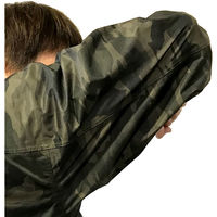 【レインウェア】 カジメイク ストレッチシールドジャケット M メランジグレー 7570 (上着のみ) 1着