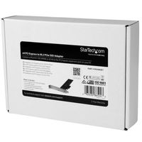 Startech.com M.2 SSD - PCIe x4 変換アダプタ NGFF PEX4M2E1 1個