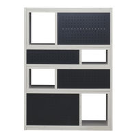 佐藤産業 Like（ライク）伸縮ラック 幅900×奥行298×高さ1257mm LK120-90SSR WH 1台（直送品）