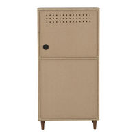 佐藤産業 POWRY（ポーリー）レンジ台 幅600×奥行398×高さ1200mm PW120-60L BR 1台（直送品）