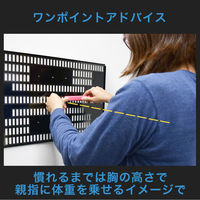 スタープラチナ TVセッター壁美人TI100 ブラック TVSKBTI100SB 1個