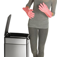 simplehuman スリムタッチバーカン 40L シルバー CW2016 1個