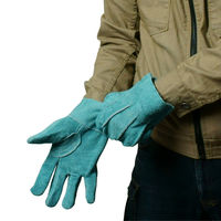 オイルカワテ外縫い　無地　Lサイズ　AG457MJ　1セット（10双入）　小野商事