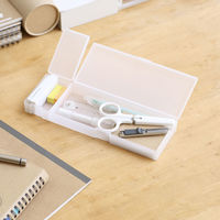 【まとめ買いセット】無印良品 ステンレスはさみ 白 全長約10.5cm 1セット（1本×10） 良品計画