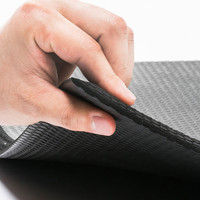 サンワサプライ 疲労軽減導電マット ブラック SNC-MAT7 幅900×奥行600×高さ12.7mm 1枚（直送品）