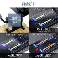 【車上渡し】Bauhutte （バウヒュッテ） エクササイズデスク BGD-780-WH 1台（直送品）