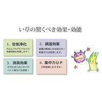 イケヒコ 純国産 減農薬栽培 い草 上敷き カーペット 糸引織 『西陣』 三六間1畳（約910×1820mm） 熊本県八代産イ草使用 1枚（直送品）