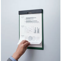 キングジム クリップボード マグフラップ 青 A4 5085アオ 1冊