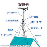 DXアンテナ 屋根馬 MH40ZL 1個（直送品）