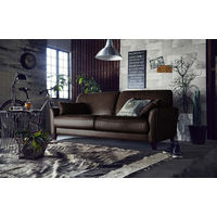 【車上渡し】RELAX FORM コロンバス 3人掛ソファ カカオ 1脚（直送品）