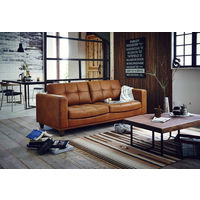 【車上渡し】RELAX FORM セレーノ sereno 3人掛ソファ キャメル 1脚（直送品）