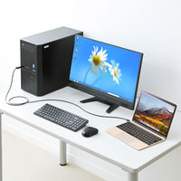 サンワサプライ ドラッグ&ドロップ対応Type-Cリンクケーブル(Mac/Wind KB-USB-LINK5 1個（直送品）