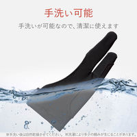 エレコム タブレット用グローブ/誤動作防止機能付/Lサイズ TB-GV2L 1個