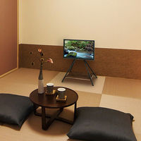 TIMEZ KFシリーズ テレビスタンド ブラック/木目 幅565×奥行400×高さ605mm KF-130B 1台（直送品）