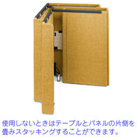藤沢工業 TOKIO パーソナルブース 幅1200×奥行1150×高さ1600mm イエロー LDP-BTA-1212 YE 1台（取寄品）