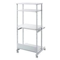 サンワサプライ パソコンラック(W650×D600×H1450mm) RAC-EC14N2 1台（直送品）