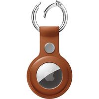 PGA AirTag用 PUレザーキーリング ブラウン PG-ATPU03BR 1個（直送品）