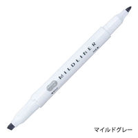 ゼブラ マイルドライナー 渋マイルド色 5色セット アソート WKT7-5C-NC-N 1セット(2パック)