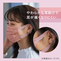 大王製紙 エリエール ハイパーブロックマスク エリカラ ピンクベージュ 小さめサイズ 1箱（30枚入）日本製 カラーマスク