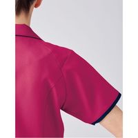 ルコックスポルティフ ジャケット ネイビー×ロゼ L UQW1060-593-L 1枚　白衣（直送品）