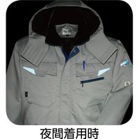 Asahicho（旭蝶繊維） E73100 コート オリーブ 6L 1枚（直送品）