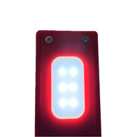 セーフラン安全用品 多機能充電防災ラジオライト (スマホ充電可能) J2460-RD 1個