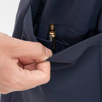 ナガイレーベン チュニック ネイビー+バーガンディ LL LH-6312 1枚　白衣