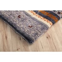 イケヒコ ファミリア ラグ 1850×1850mm グレー 4981049 1セット（直送品）