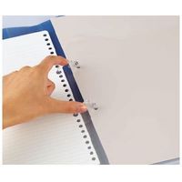 コクヨ キャンパス プリントもとじやすい2穴ルーズリーフバインダー ル-PP158B 1冊