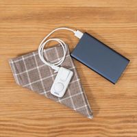 携帯扇風機 充電ケース付 マスキュレーター USB充電式/クリップ式/風量2段階/SIAA PR-F075 ライフオンプロダクツ